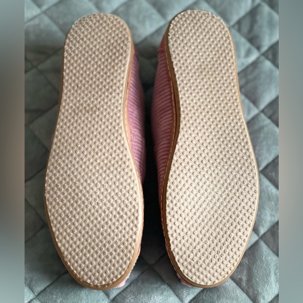 TOMS Women's Pink Corduroy Slip-On Flats ~ Size 7.5 - Picture 4 of 9